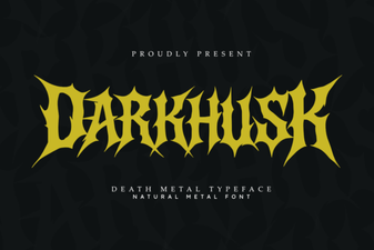 Darkhusk Font: Design Inspiration & Creative Projects