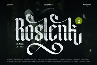 Roslenk Volume 2: Project Design Ideas & Font Usability