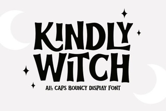 Kindly Witch Font for Mystical Designs
