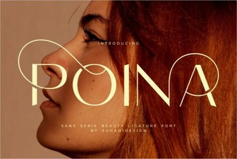 Poina Font: Modern Design for Creative Projects